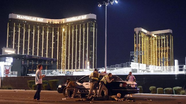 Pelaku Penembakan Las Vegas Bunuh Diri di Hotel Usai Beraksi