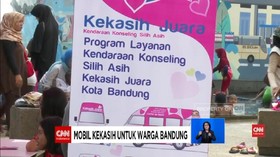 VIDEO: Mobil 'Kekasih Juara', Tempat Curhat Warga Bandung