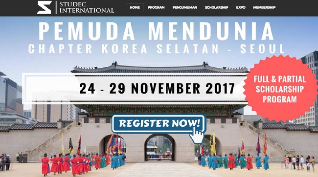 Program Pemuda Mendunia dibuka lagi untuk tujuan Korea Selatan. Kamu tertarik? Daftar yuk.