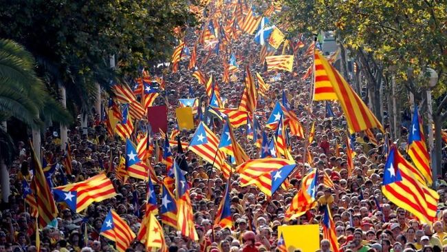 Raja Spanyol Tolak Pengajuan Tawaran Kemerdekaan Catalonia