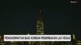 Penghormatan Bagi Korban Penembakan Las Vegas