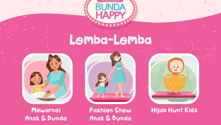 Kalau Bunda dan si kecil suka seru-seruan bareng, kenapa nggak ikutan lomba-lomba yang berhadiah jutaan rupiah ini?