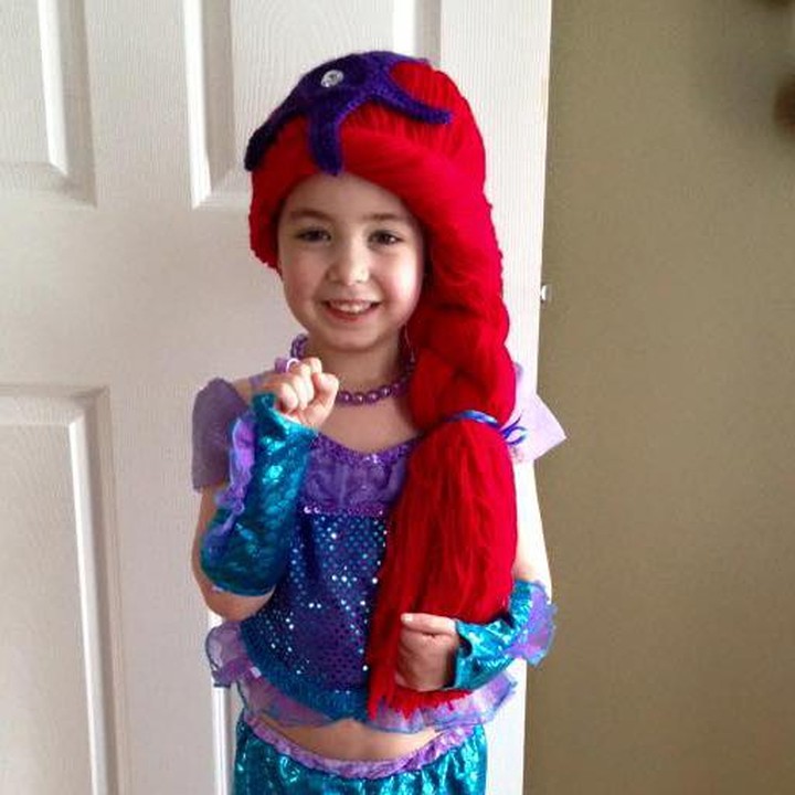<p>Lihat deh, ini dia Princess Ariel dari The Little Mermaid, Disney. Lucu ya, Bun. (Foto: situs/themagicyarnproject)</p>