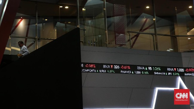 Indeks Harga Saham Gabungan (IHSG) pada perdagangan hari ini, Rabu (7/2) ditutup menguat 56,3 poin atau 0,87 persen ke level 6.534.