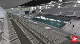 FOTO: Wajah Baru Stadion Renang Gelora Bung Karno