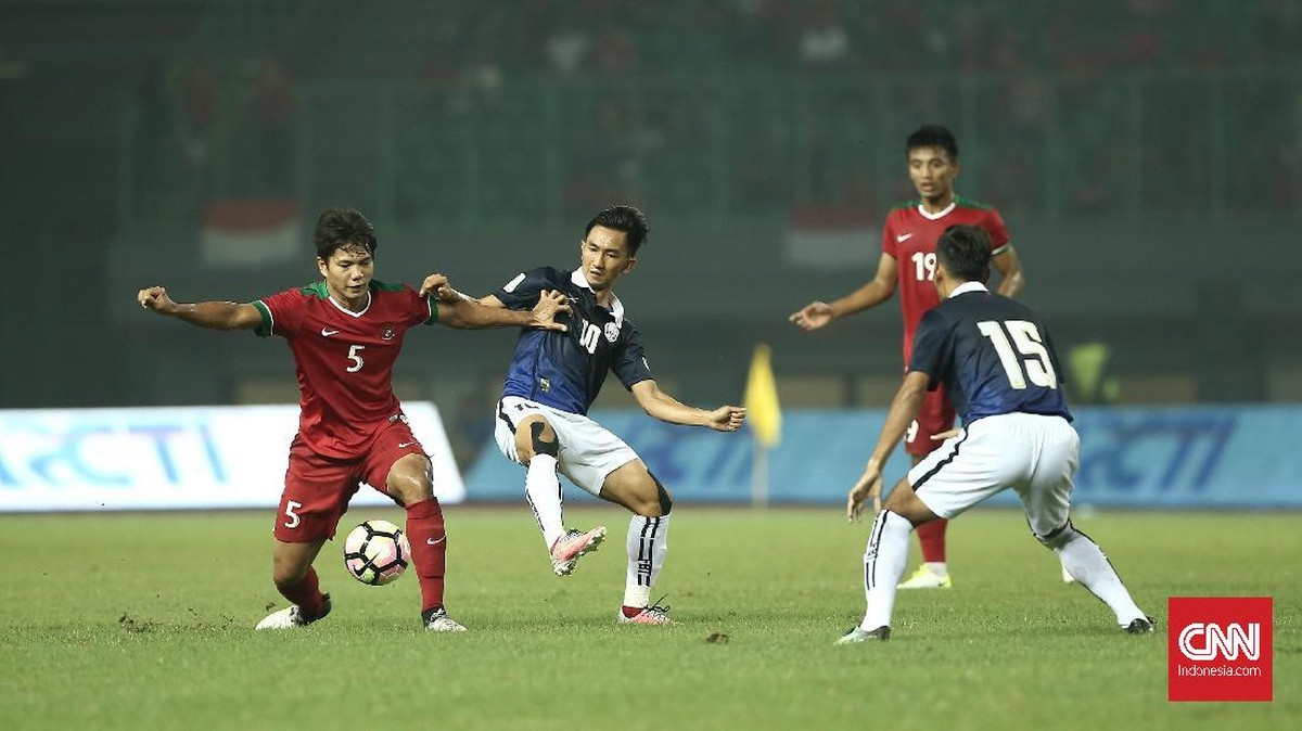 FOTO: Timnas Indonesia Tumbangkan Kamboja 3-1