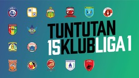 Daftar Tuntutan 15 Klub Liga 1