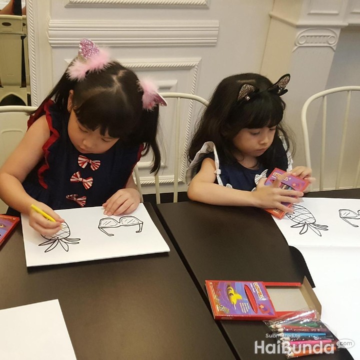 <p>Nah, kalau yang ini udah pada sibuk sendiri nih. (Foto: Dok.HaiBunda/Amelia Sewaka)</p>