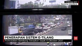 VIDEO: Bandung Sudah Berlakukan Tilang Elektronik