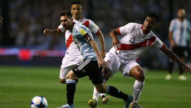 Timnas Argentina dalam ancaman tidak bermain di putaran final Piala Dunia 2018 setelah gagal mengalahkan Peru pada kualifikasi zona Conmebol.