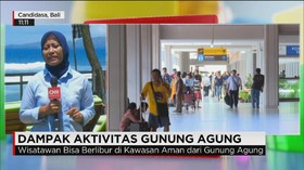 Dampak Aktivitas Gunung Agung