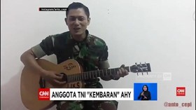 VIDEO: Anto Cepi, Anggota TNI Mirip Agus Yudhoyono