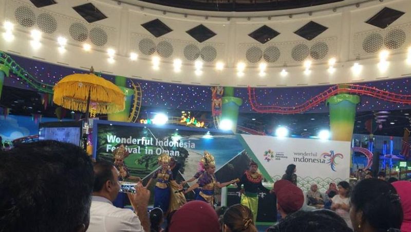 Kementerian Pariwisata menggelar Travel Gathering of Wonderful Indonesia di Hotel Sheraton, Muscat Oman pada 3 Oktober 2017.