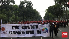 Ribuan Buruh Akan Berunjuk Rasa 10 November