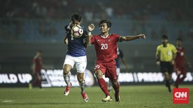 Babak Pertama, Timnas Indonesia vs Islandia Imbang 1-1