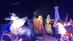 Video: Gelar Acara Wayang Jogja Night Carnival di Tugu Jogja