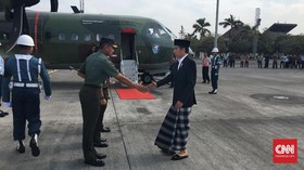 Jokowi Terbang ke Sumenep 'Sowan' dengan Ulama