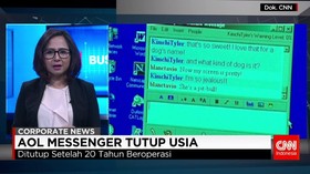 AOL Messenger Tutup Usia