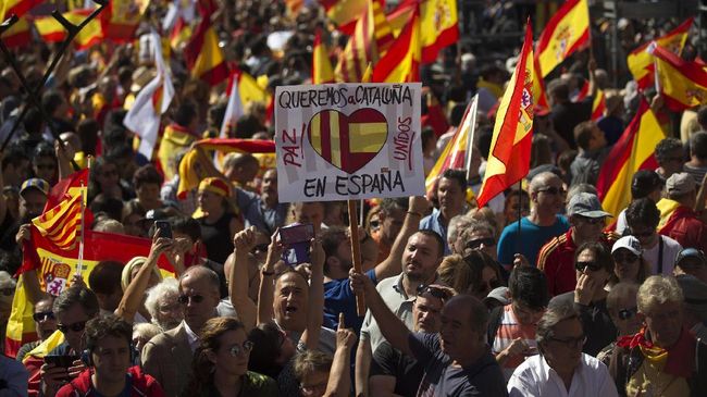 Spanyol akan Bubarkan Pemerintah & Gelar Pemilu Catalonia