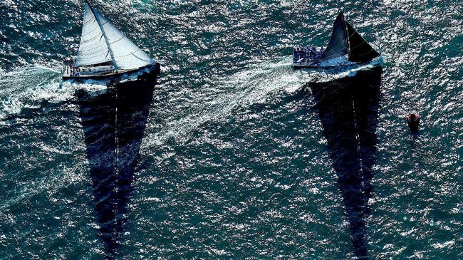 Yachter mancanegara peserta Sail to Indonesia 2018 telah merapat ke Buton Selatan, Sulawesi Tenggara dan disambut antusias masyarakat.