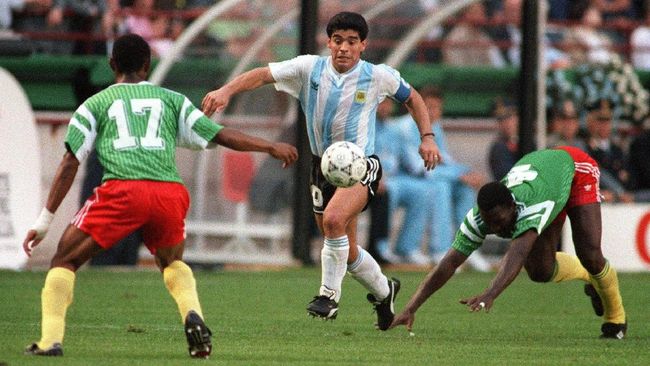 Gunakan Doping di Piala Dunia 1994, Maradona Diskors 15 Bulan