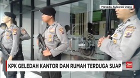 VIDEO: Penggeledahan Kantor Ketua Pengadilan Tinggi Sulut