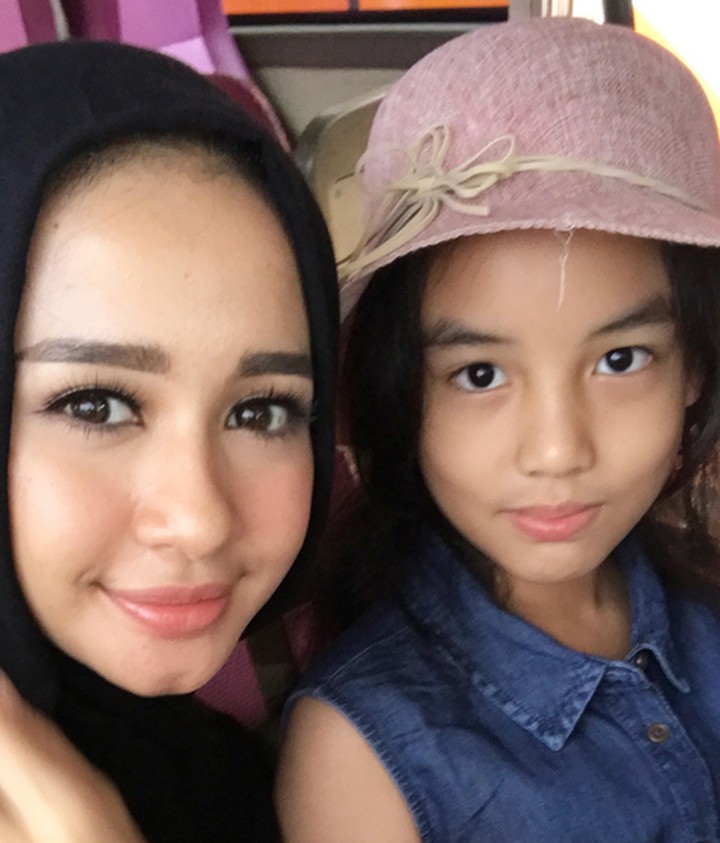 Adem! Potret Kedekatan Laudya Cynthia Bella dan si Kecil 
