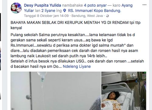 Kerupuk Seblak Picu Radang Usus Buntu? Ini Kata Dokter Pencernaan Kerupuk Seblak Picu Radang Usus Buntu? Ini Kata Dokter Pencernaan
