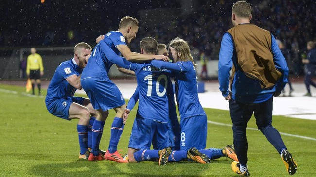 Foto Selebrasi Islandia Dan Serbia Ke Piala Dunia 2018