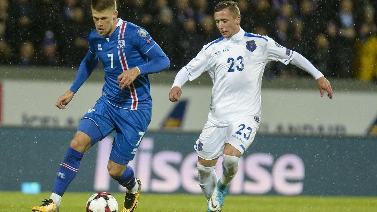FOTO: Selebrasi Islandia dan Serbia ke Piala Dunia 2018