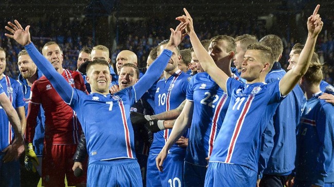Foto Selebrasi Islandia Dan Serbia Ke Piala Dunia 2018