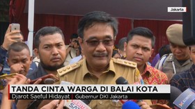 Bentuk Cinta Warga Jakarta di Balai Kota