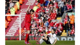 FOTO: Momen Monumental Liverpool vs Manchester United