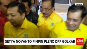 Sudah Sehat, Setya Novanto Pimpin Rapat Pleno DPP Golkar