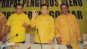 Nurdin Halid Akan Minta Idrus Marham Bujuk Setnov Mundur