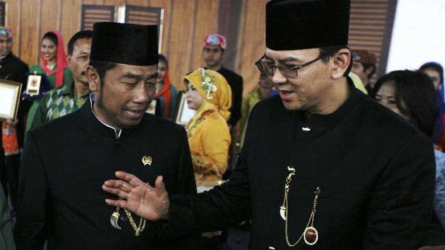 Abraham Lunggana alias Lulung mengaku senang merayakan ulang tahun Jakarta bersama pemprov tahun ini, lantaran Ahok tak lagi menjabat sebagai gubernur.