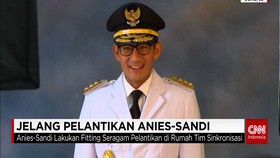 Jelang Pelantikan Anies-Sandi