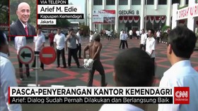 Pascapenyerangan Kantor Kemendagri