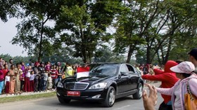 Mobil Jokowi Mogok Saat Kunjungan Kerja di Kalbar