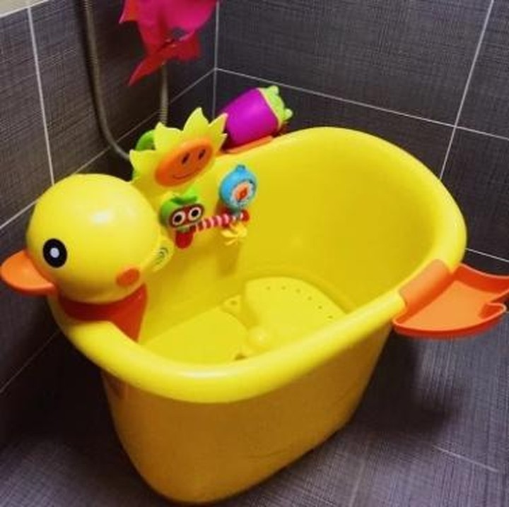 <p>Gemes banget sama kamar mandinya! (Foto: Instagram/littleonestarkl)</p>