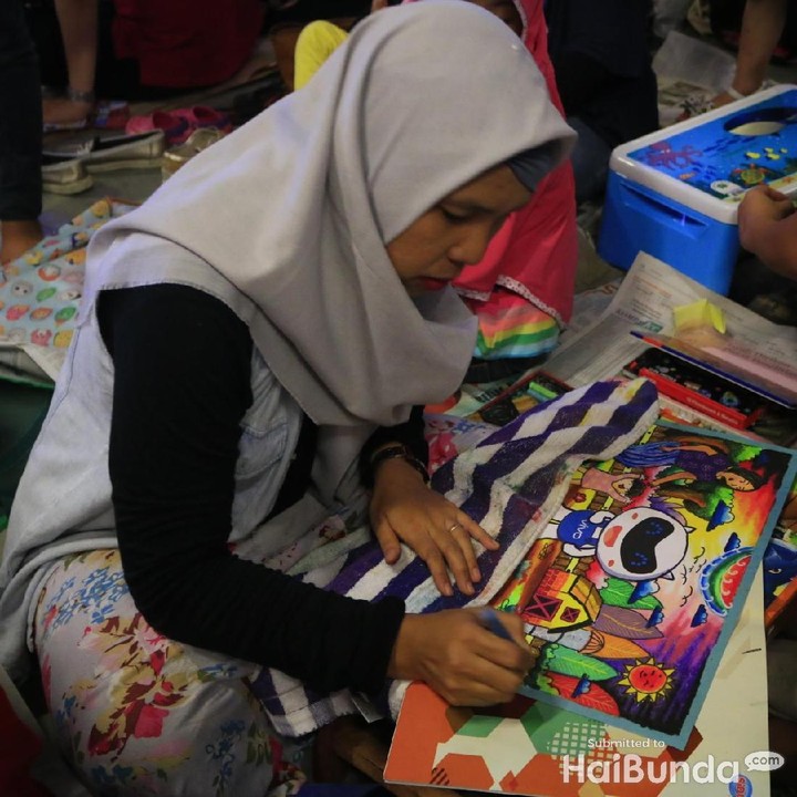 <p>Lho, si kecil ke mana, Bun? He-he-he.</p>