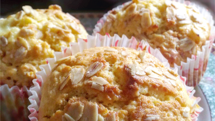 Marmalade Oats Muffin