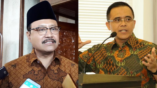 PDIP mengumumkan pasangan Saifullah Yusuf dan Abdullah Azwar Anas sebagai calon gubernur dan wakil gubernur Pemilihan Gubernur (Pilgub) 2018.