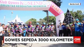 Melintasi Aceh Menuju Jakarta Pakai Sepeda
