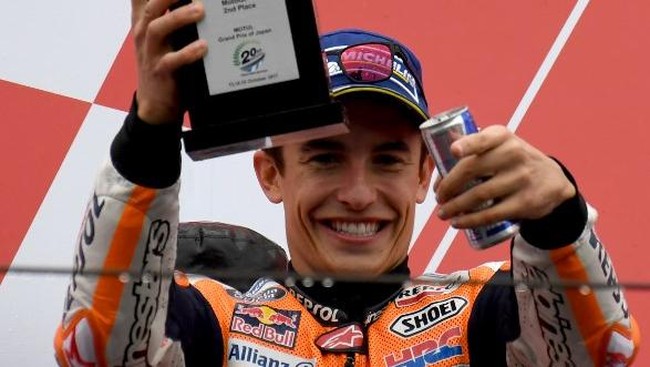 Marc Marquez menyatakan para pebalap MotoGP memang bertarung hingga batas maksimal sehingga menjadikan balapan MotoGP lebih menarik dari F1.