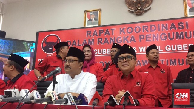 PKB dan PDIP adalah dua kekuatan besar di Jatim. Dukungan dua partai ini untuk Gus Ipul lebih dari cukup. Namun komunikasi dengan parpol lain tetap dijalin.