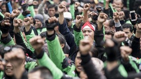 Pengendara Online Bandung Nyatakan Akan Tetap Beroperasi