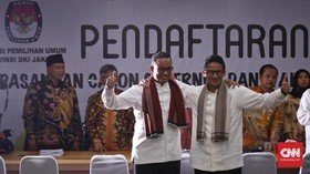 Sambut Anies-Sandi, Kuliner Gratis Tersedia di Balai Kota
