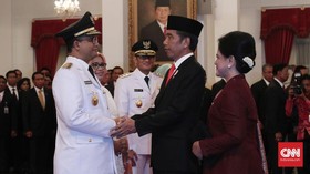 Temui Jokowi, Anies-Sandi Belajar Pimpin Jakarta
