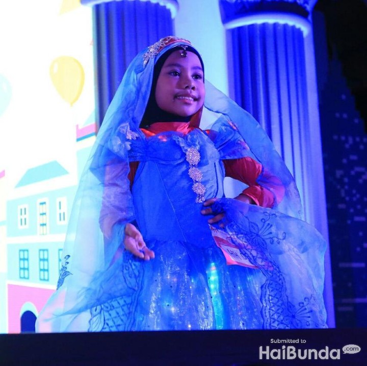 <p>Kreatif ya,  udah kayak princess. He-he-he.</p>